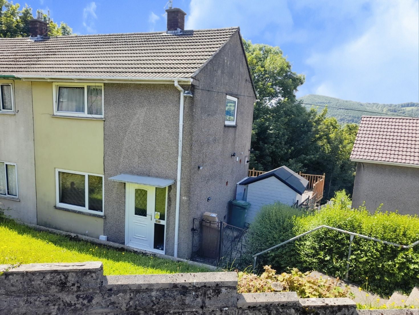 2 bed semidetached house for sale in Sycamore Crescent, Risca, Newport