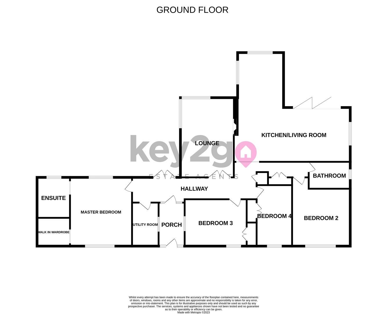 4 bed detached bungalow for sale in Dowcarr Lane, Harthill, Sheffield
