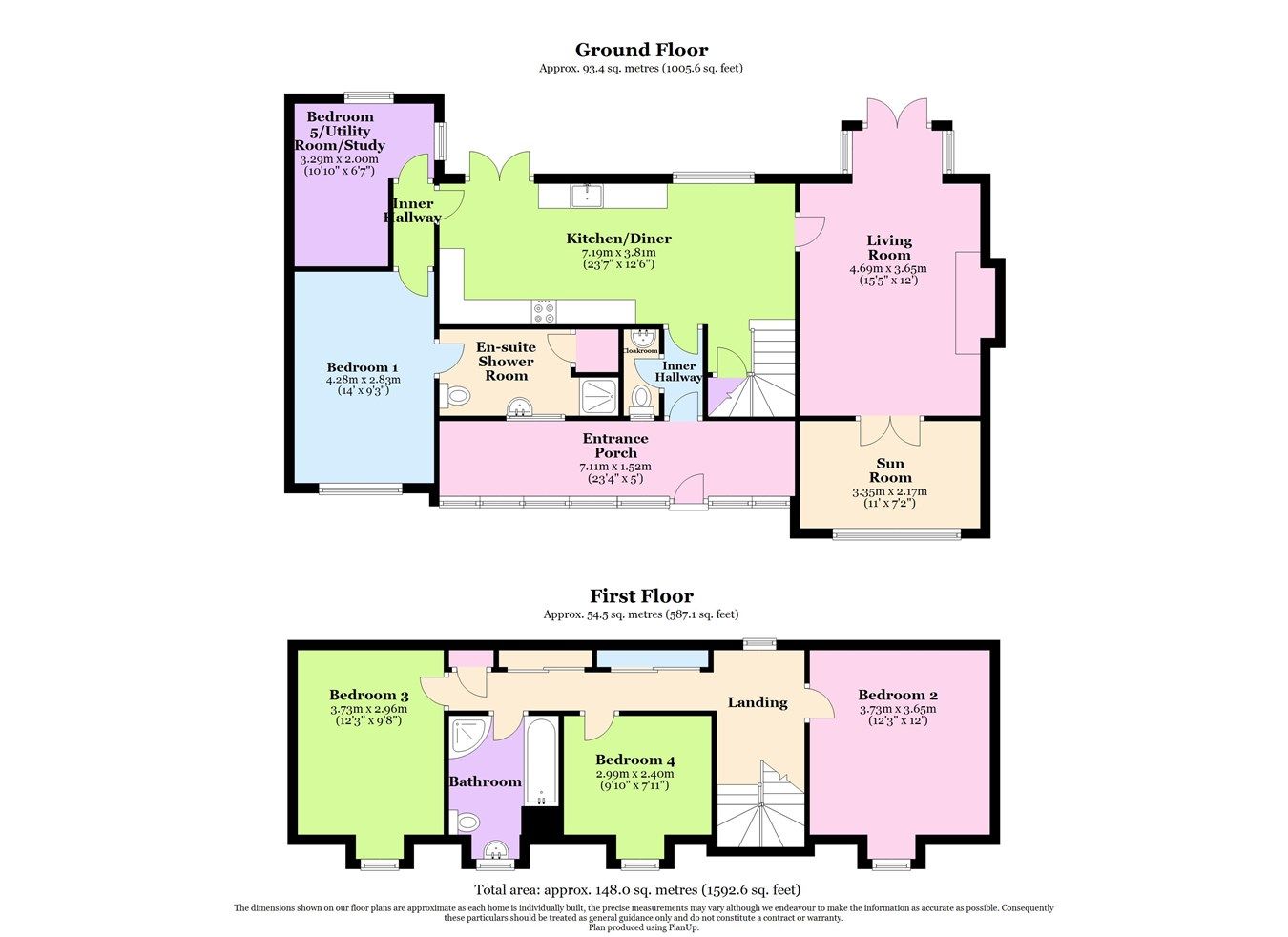 5 bed property for sale in Crowland Road, Eye Green, Peterborough PE6