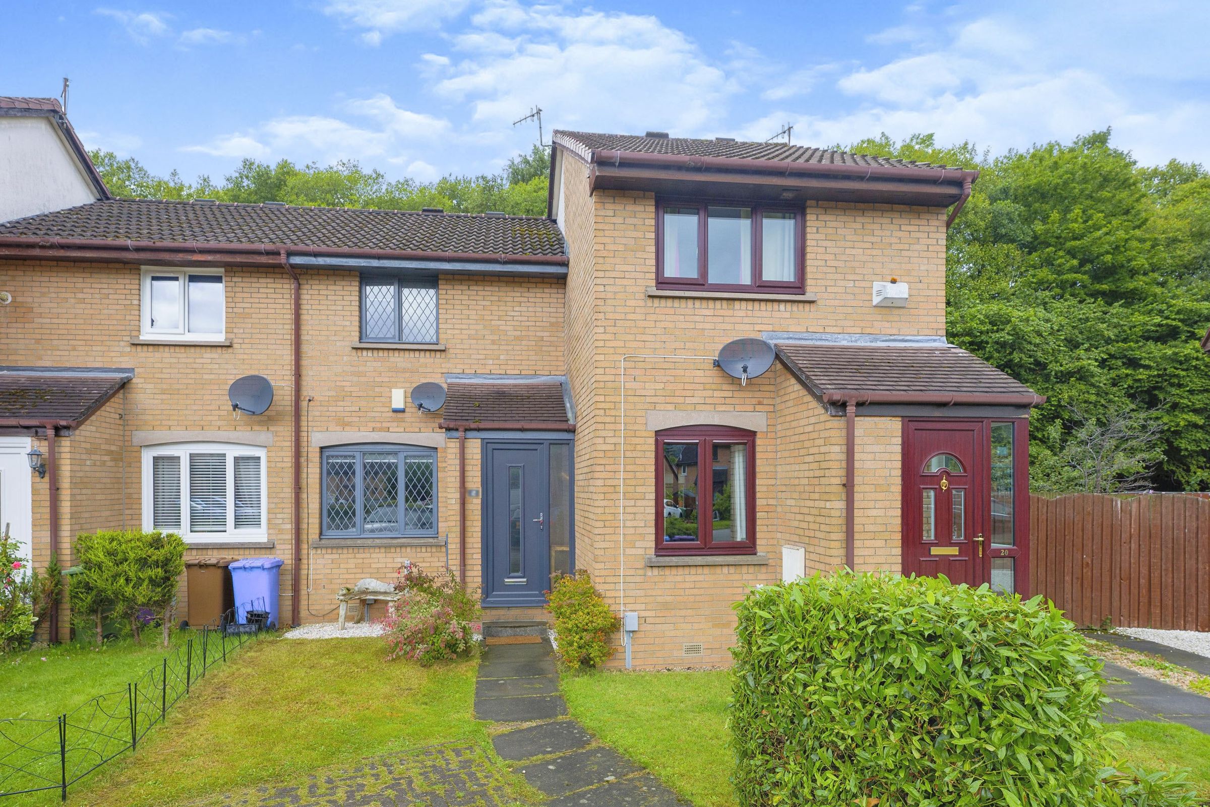 1 bed terraced house for sale in Millhouse Crescent, Kelvindale G20