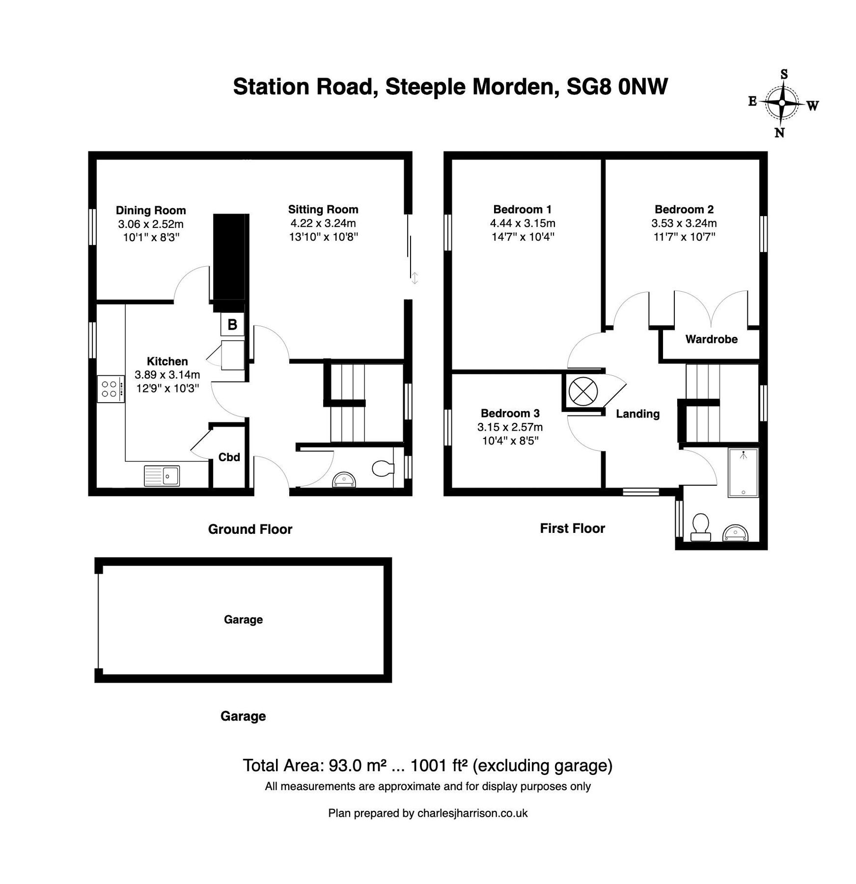 3 bed detached house for sale in Station Road, Steeple Morden, Royston SG8 Zoopla