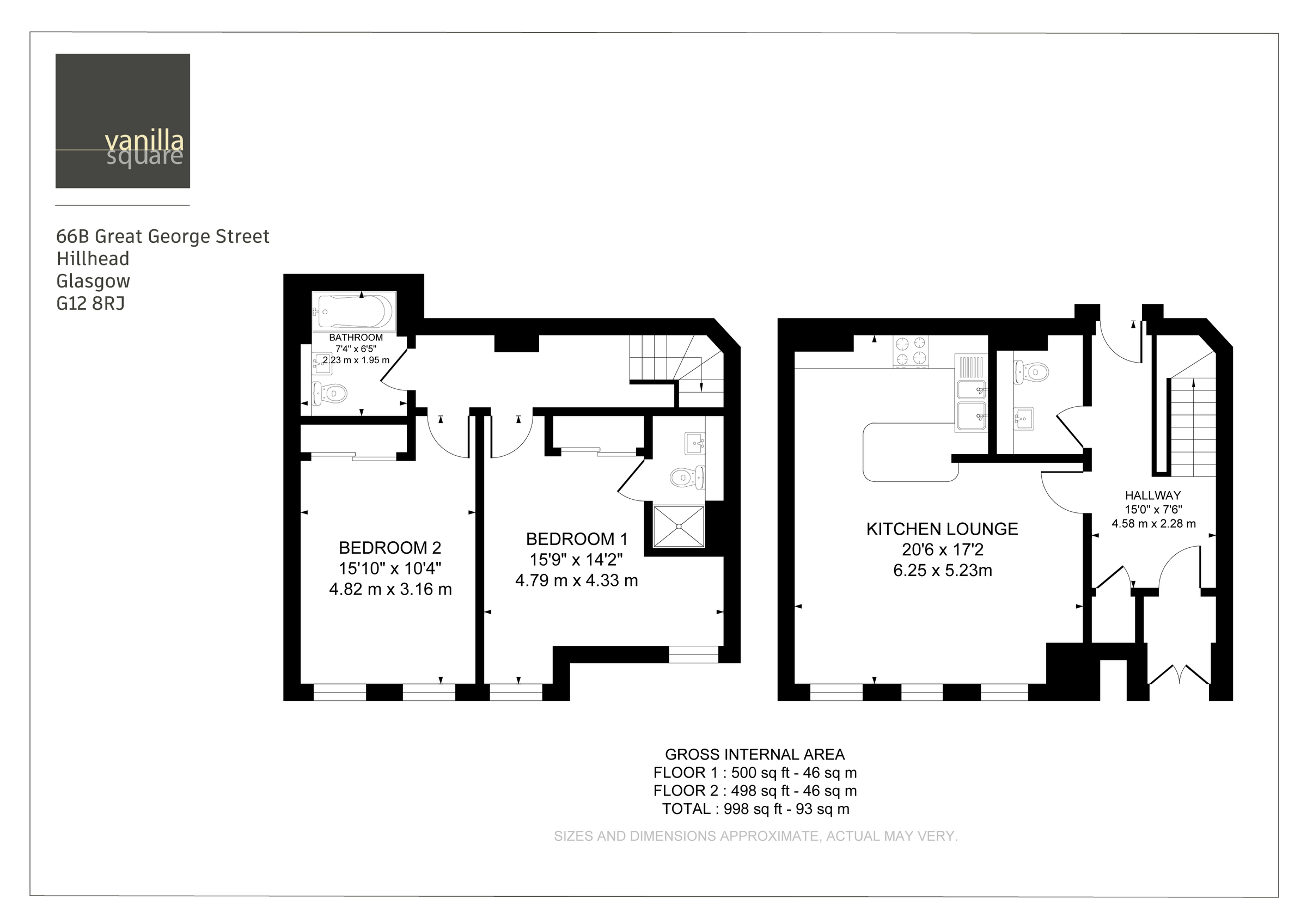 2 bed flat for sale in Great Street, Glasgow G12 Zoopla