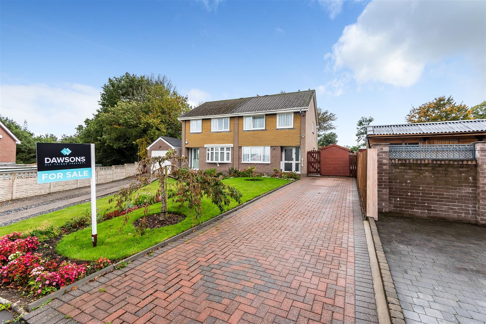 3 bed semidetached house for sale in Heol Treffynnon, Cwmrhydyceirw