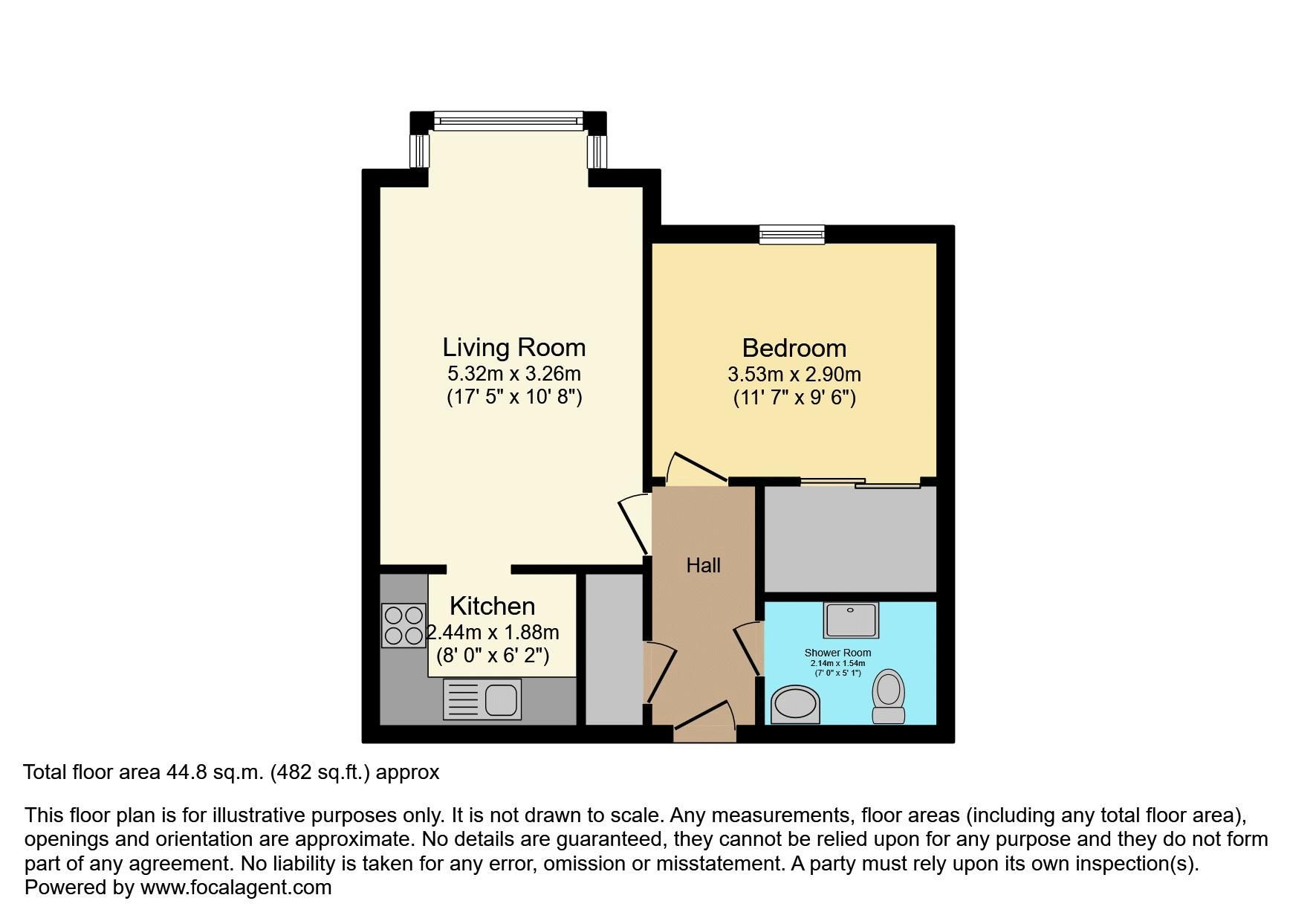 1 bed flat for sale in Anglia Court, Dagenham RM8 Zoopla