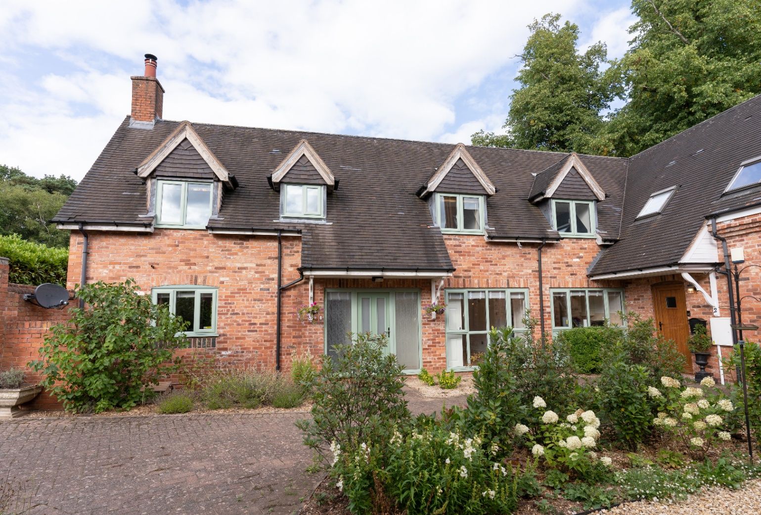 4 bed end terrace house for sale in The Coach Houses, Linthurst Road