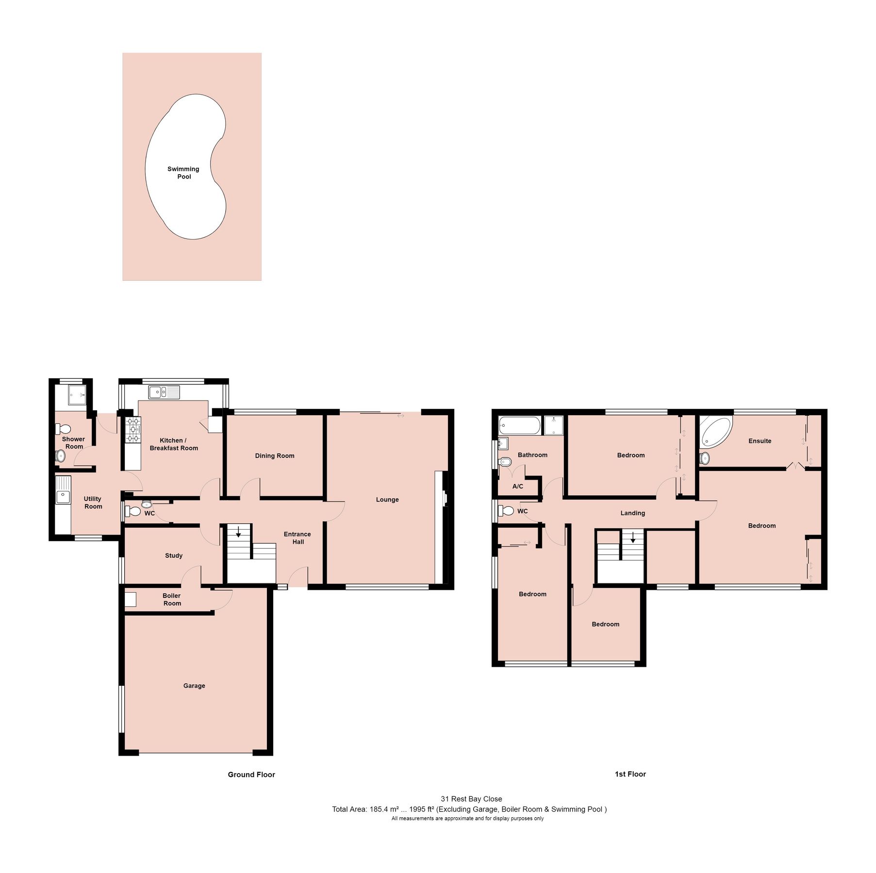 4 bed detached house for sale in Rest Bay Close, Rest Bay, Porthcawl