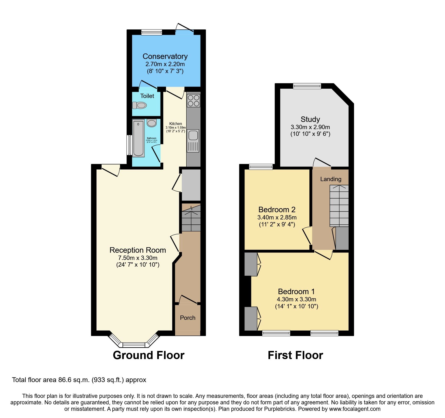 2 bed terraced house for sale in Stanley Road, London N11 Zoopla