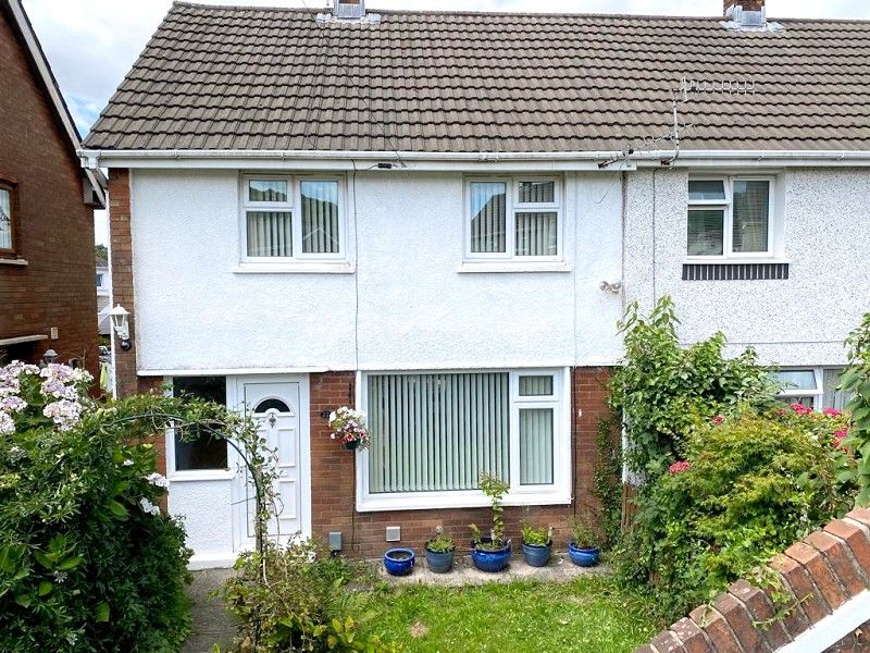 2 bed semidetached house for sale in Darren Road, Briton Ferry, Neath
