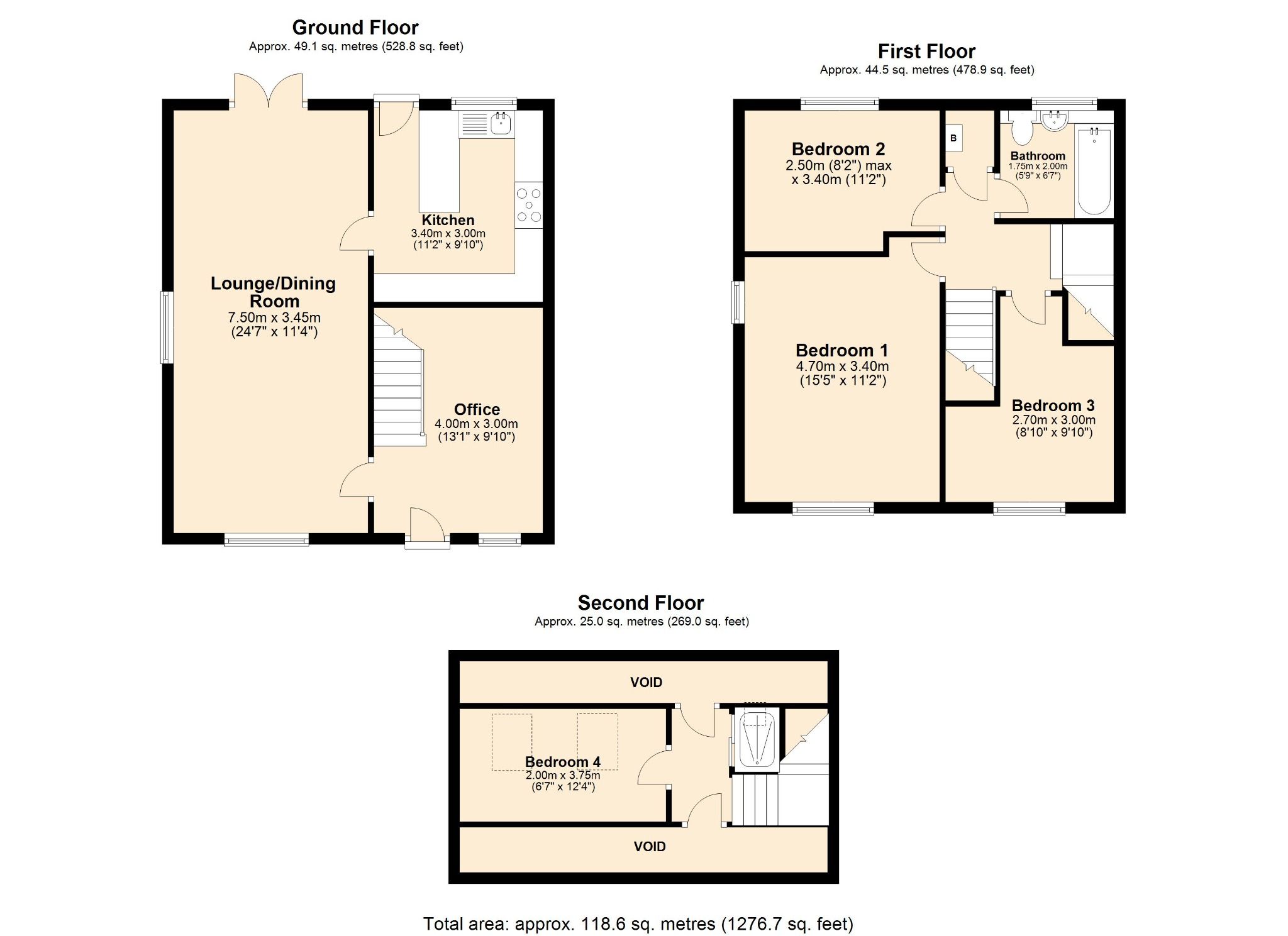 4 bed semidetached house for sale in Merewood, Skelmersdale WN8 Zoopla