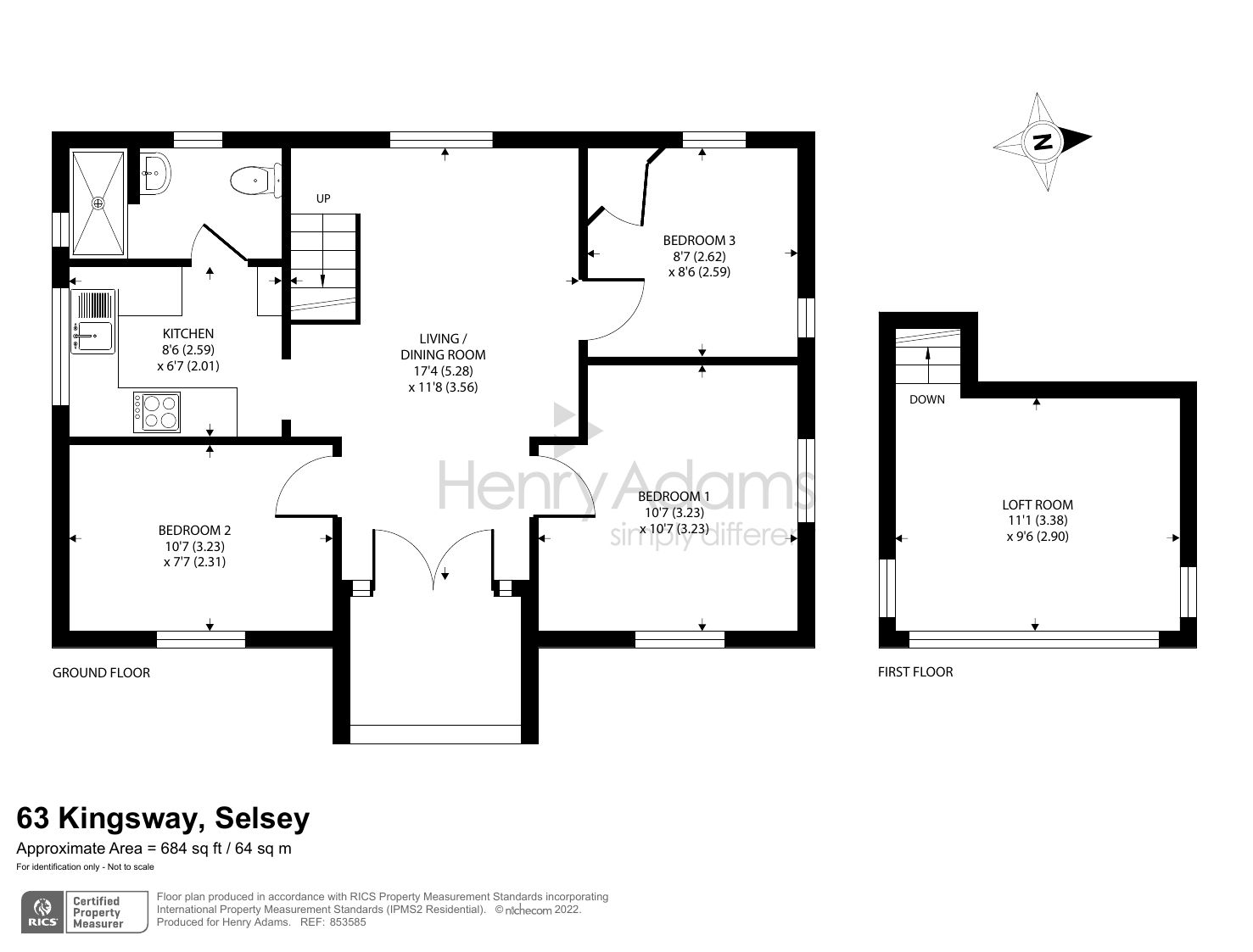 3 bed detached bungalow for sale in Kingsway, Selsey PO20 Zoopla