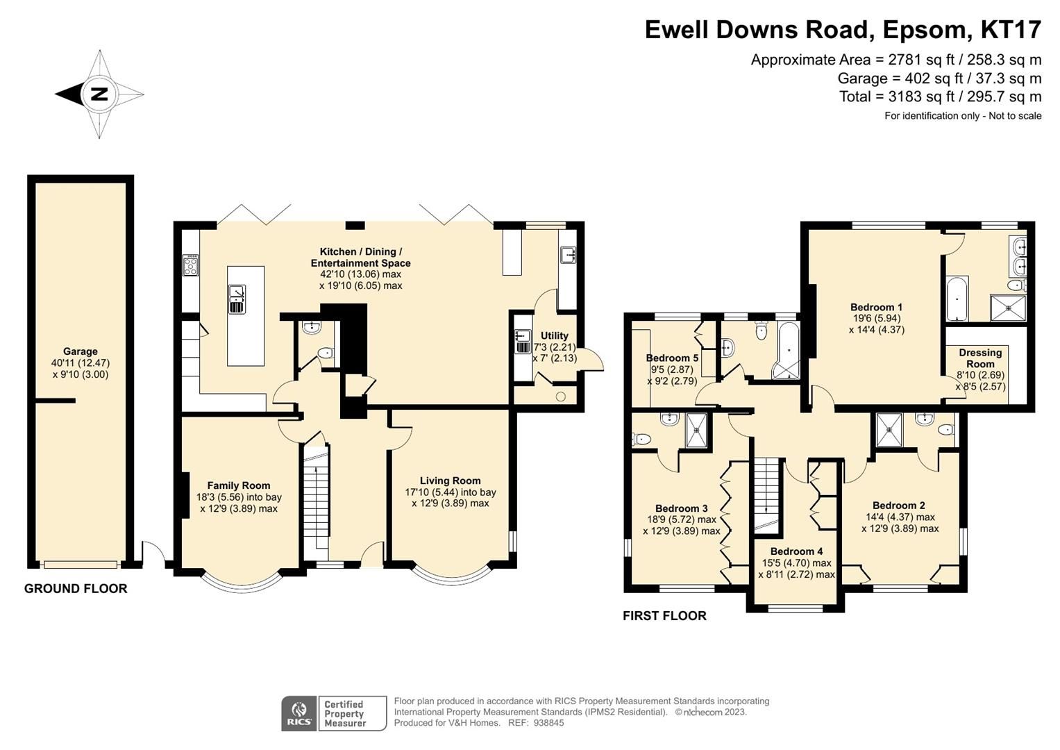 5 bed detached house for sale in Ewell Downs Road, Epsom KT17 Zoopla