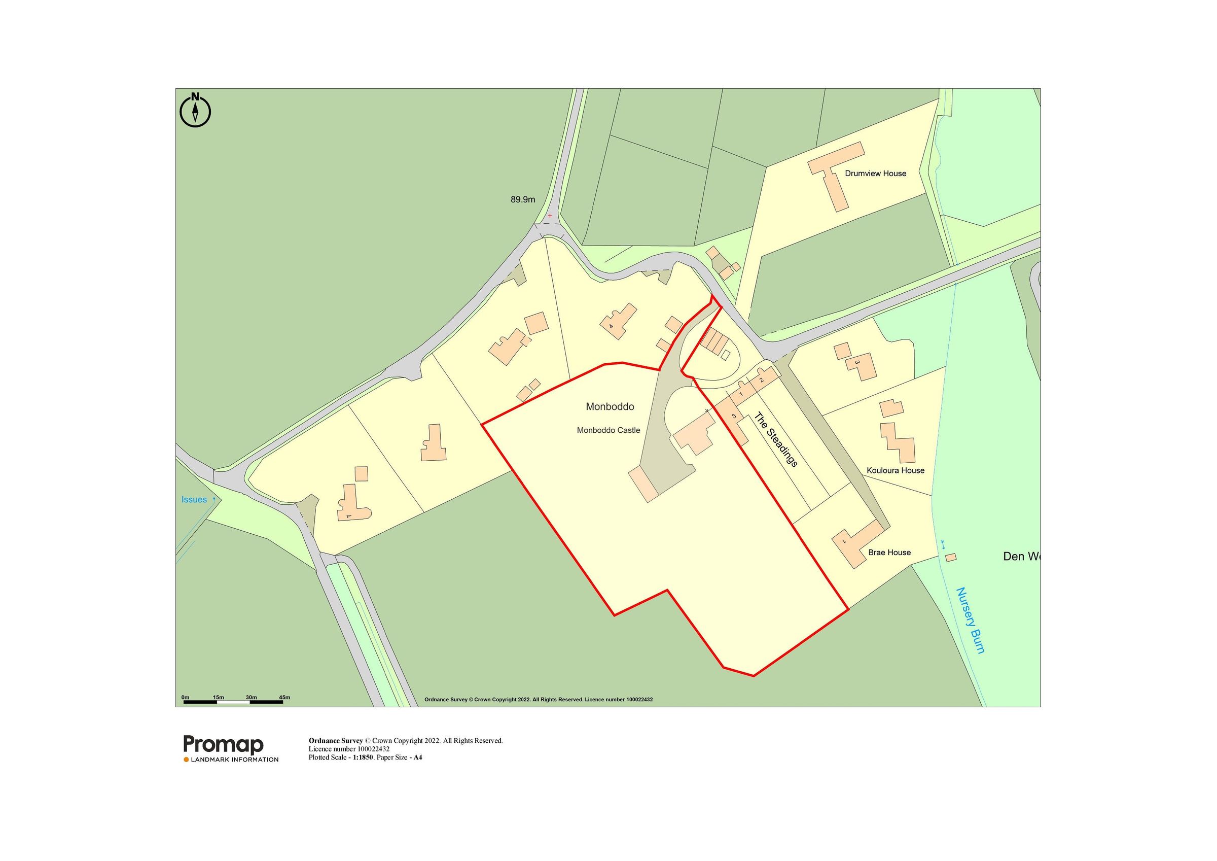 5 bed property for sale in Monboddo Castle, Fordoun, By Laurencekirk