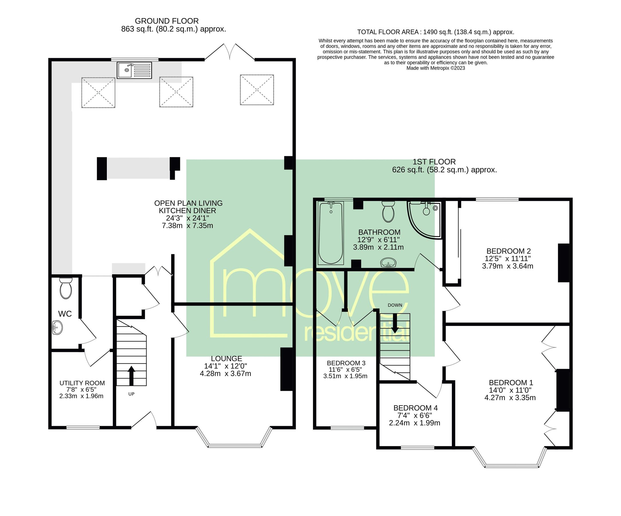 4 bed semidetached house for sale in Warwick Road, Upton, Wirral CH49