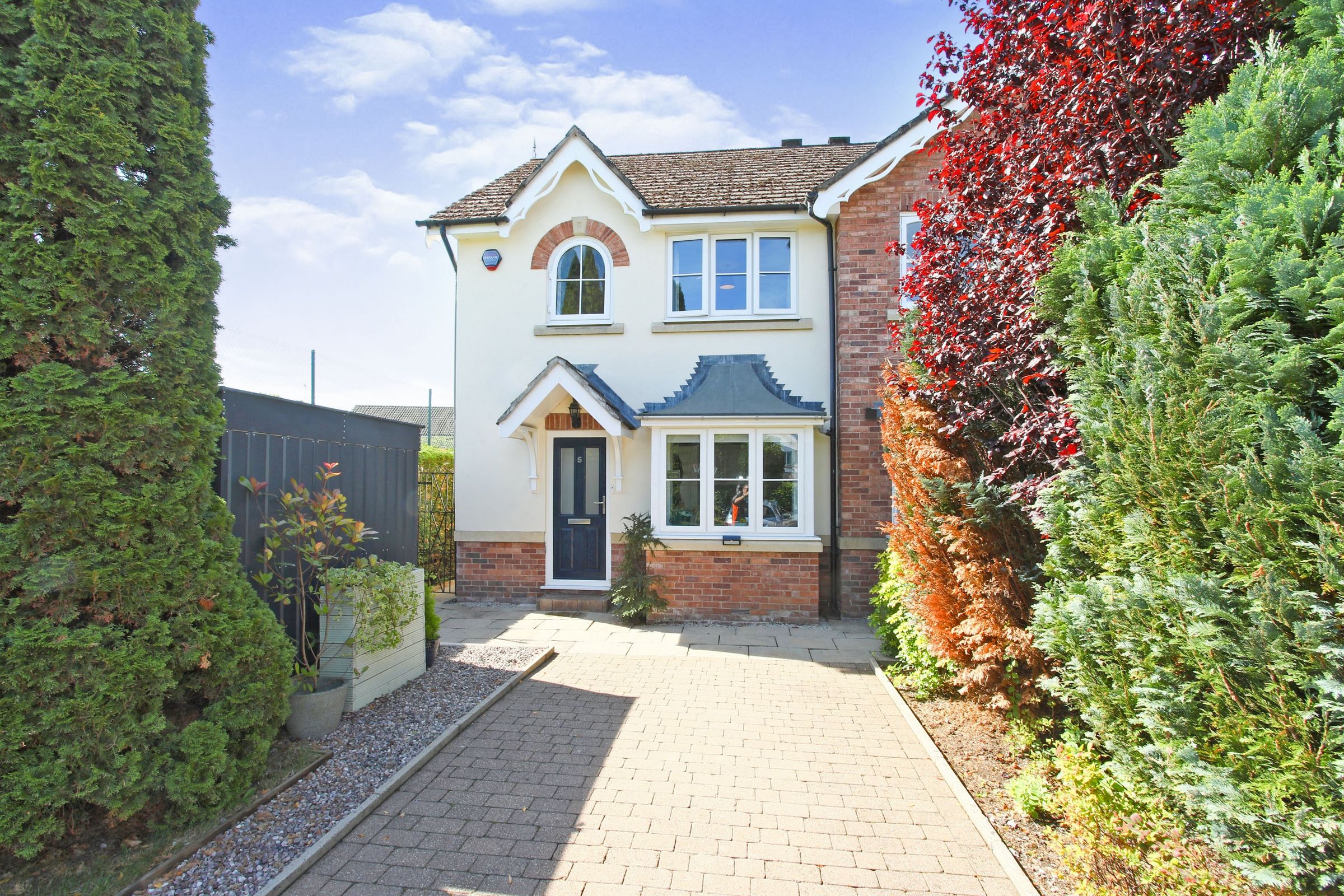 3 bed semidetached house for sale in The Lawns, Wilmslow, Cheshire SK9