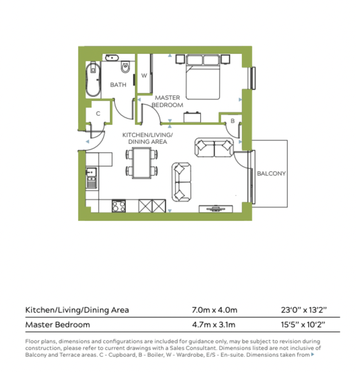 New home, 1 bed flat for sale in Edinburgh Way, Harlow CM20 Zoopla