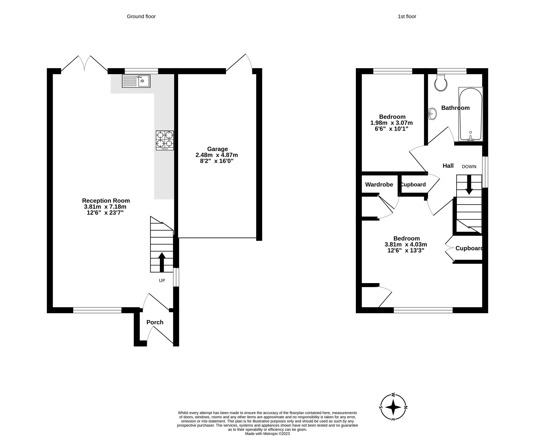2 bed semidetached house for sale in Lara Close, Chessington, Surrey