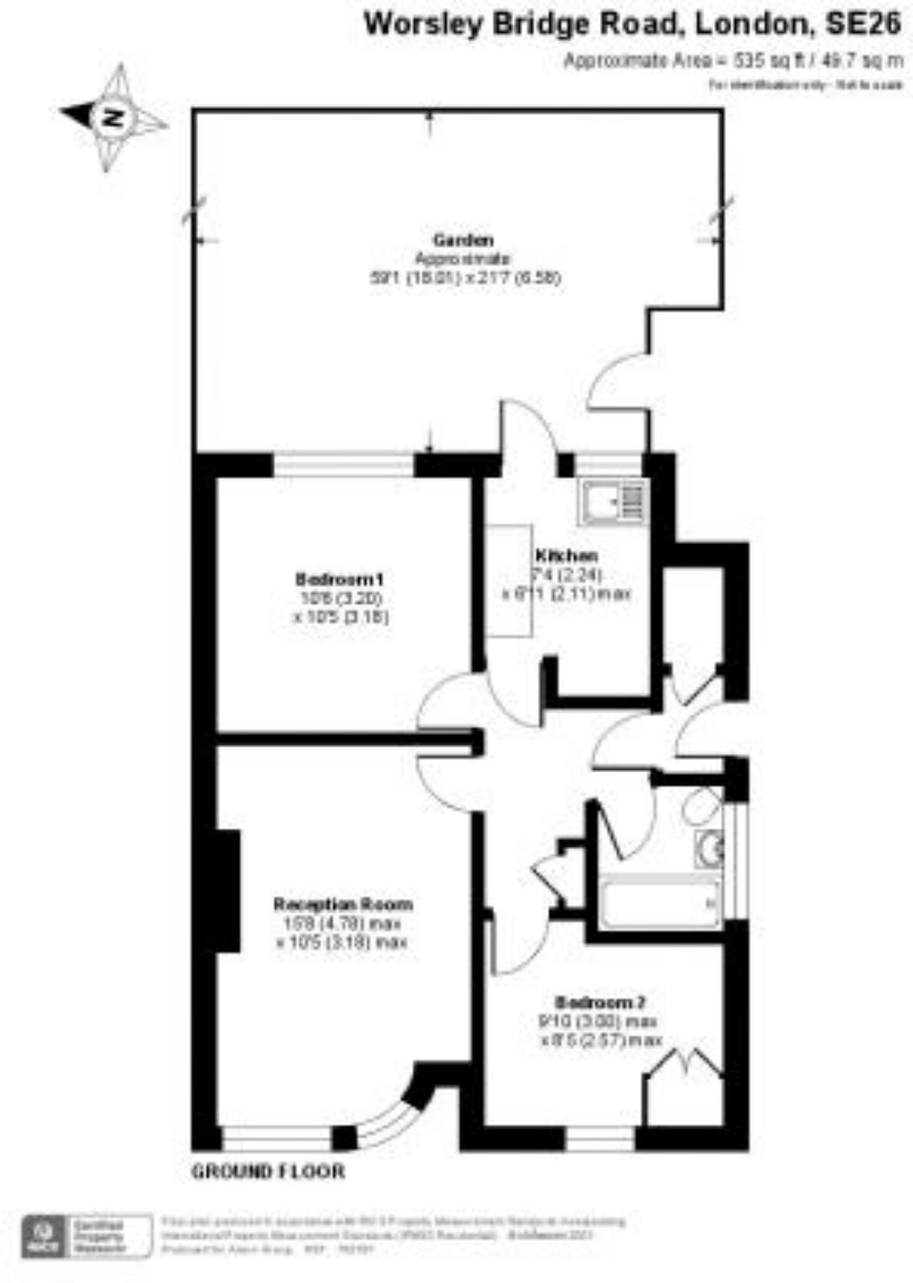 2 bed flat for sale in Worsley Bridge Road, London SE26 Zoopla