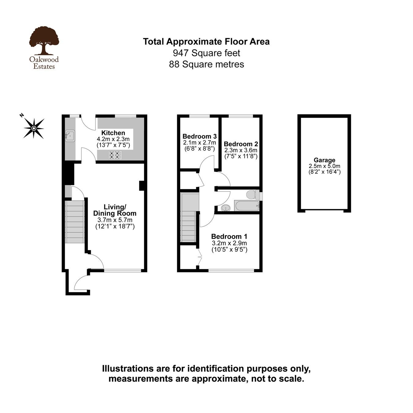 3 bed terraced house for sale in Torridge Road, Langley SL3 Zoopla