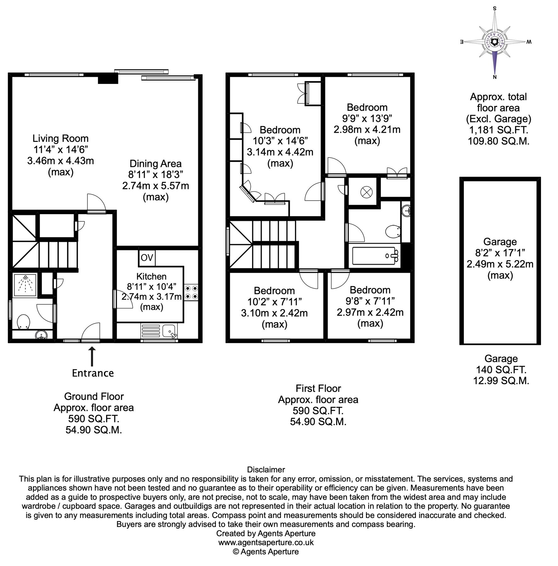 4 bed semidetached house for sale in Olivers Mill, New Ash Green