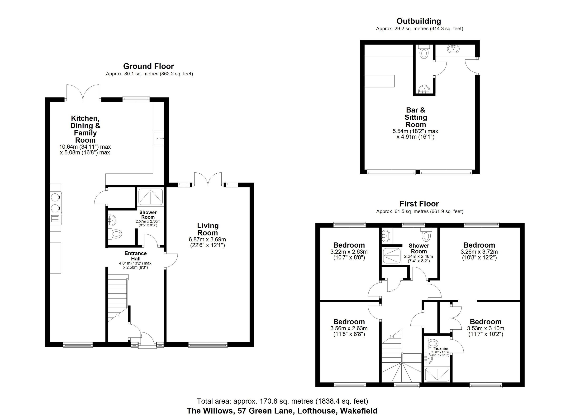 4 bed detached house for sale in Green Lane, Lofthouse, Wakefield, West