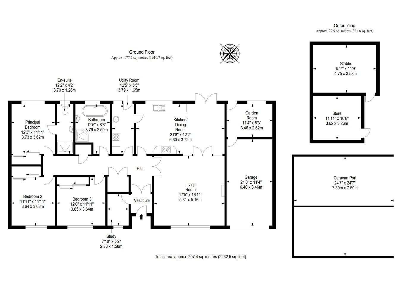 3 bed bungalow for sale in Jamphlars Road, Cardenden, Lochgelly KY5