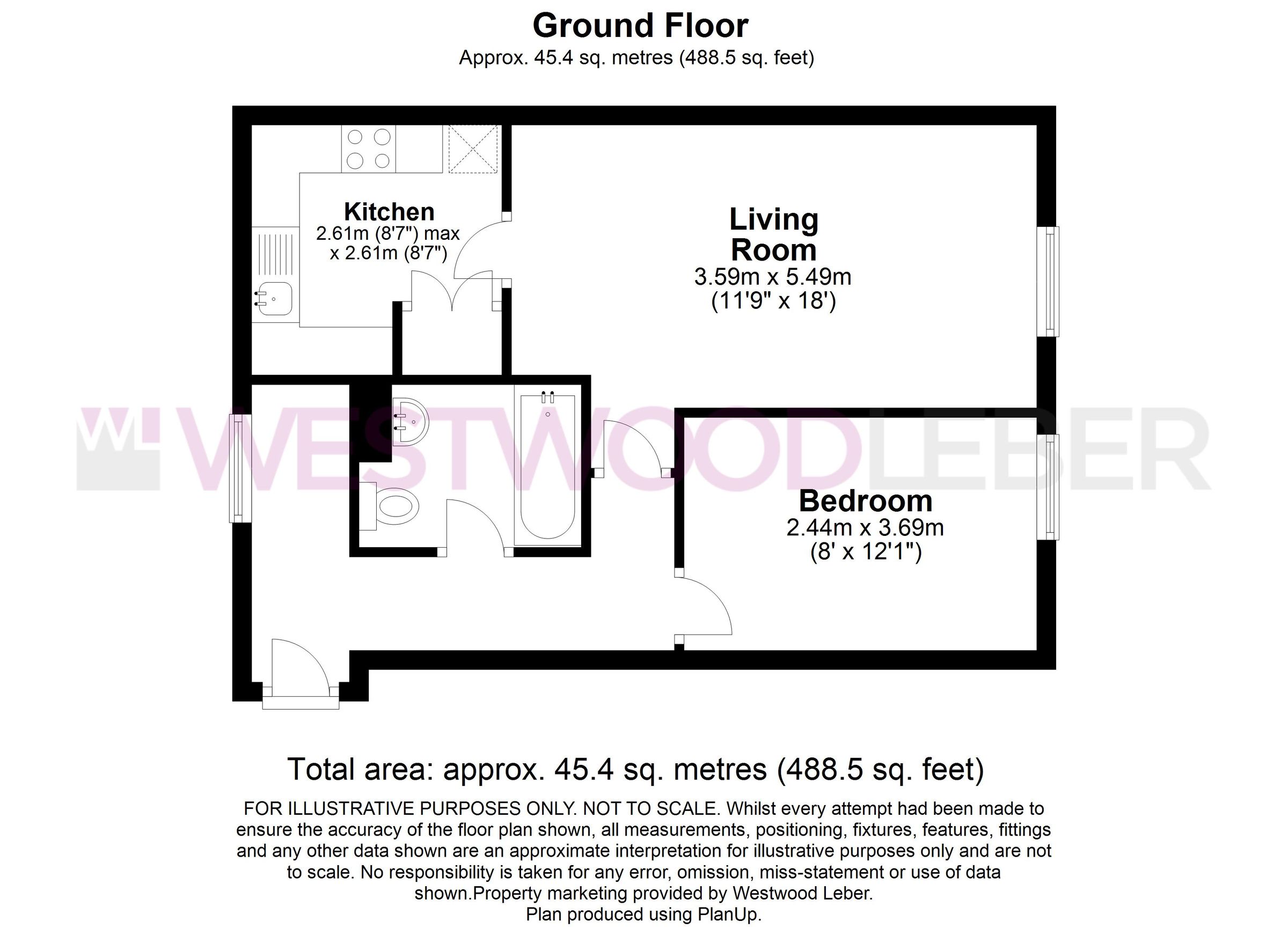 1 bed flat to rent in Eleanor Way, Waltham Cross EN8 Zoopla