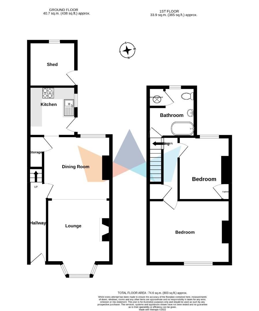 2 bed terraced house for sale in Kent Avenue, Ashford TN24 Zoopla
