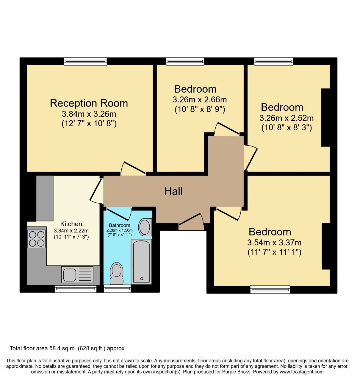 3 bed flat for sale in Claremont Road, London E7 Zoopla