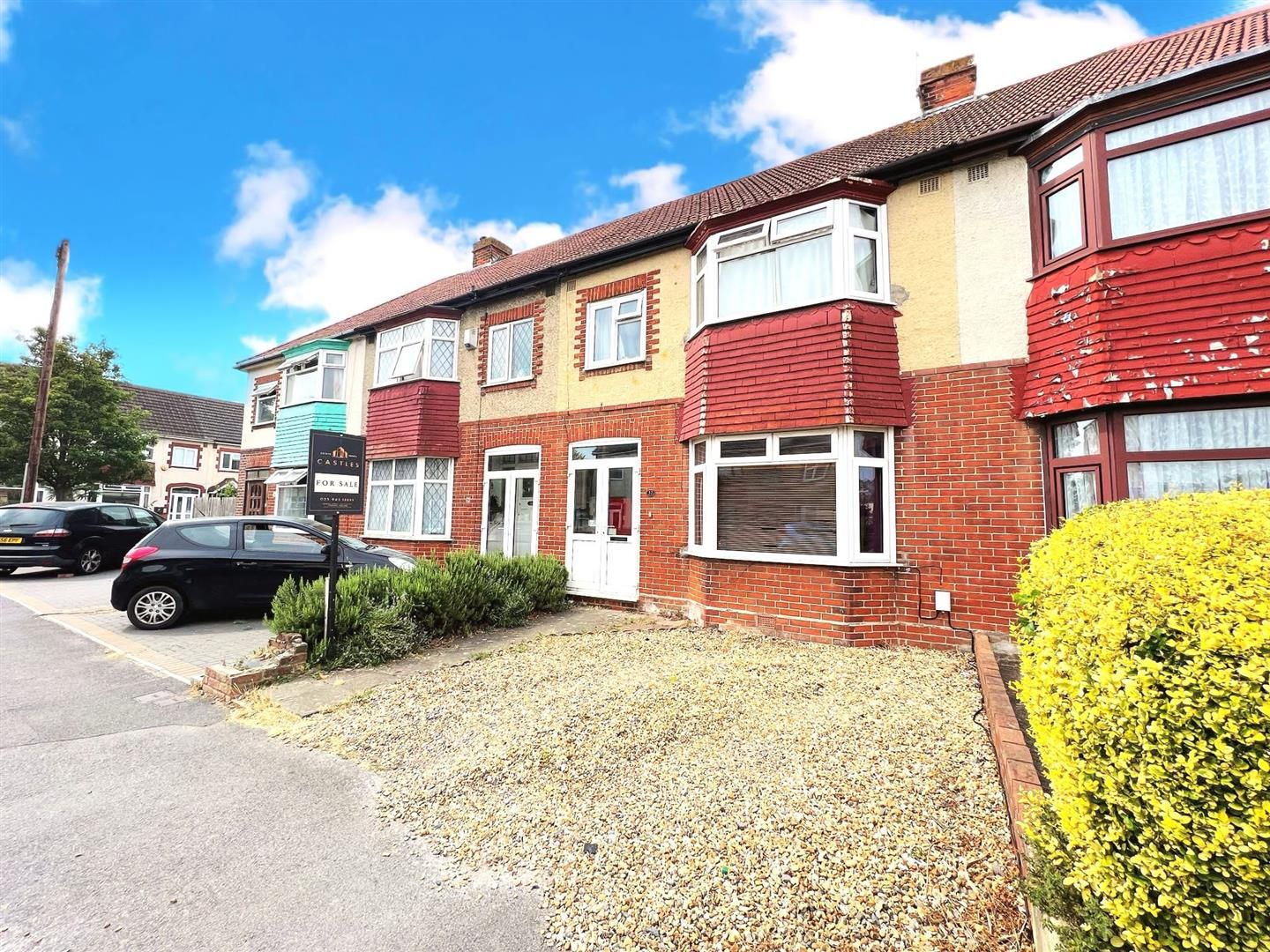 3 bed terraced house for sale in Jubilee Road, Portchester, Fareham