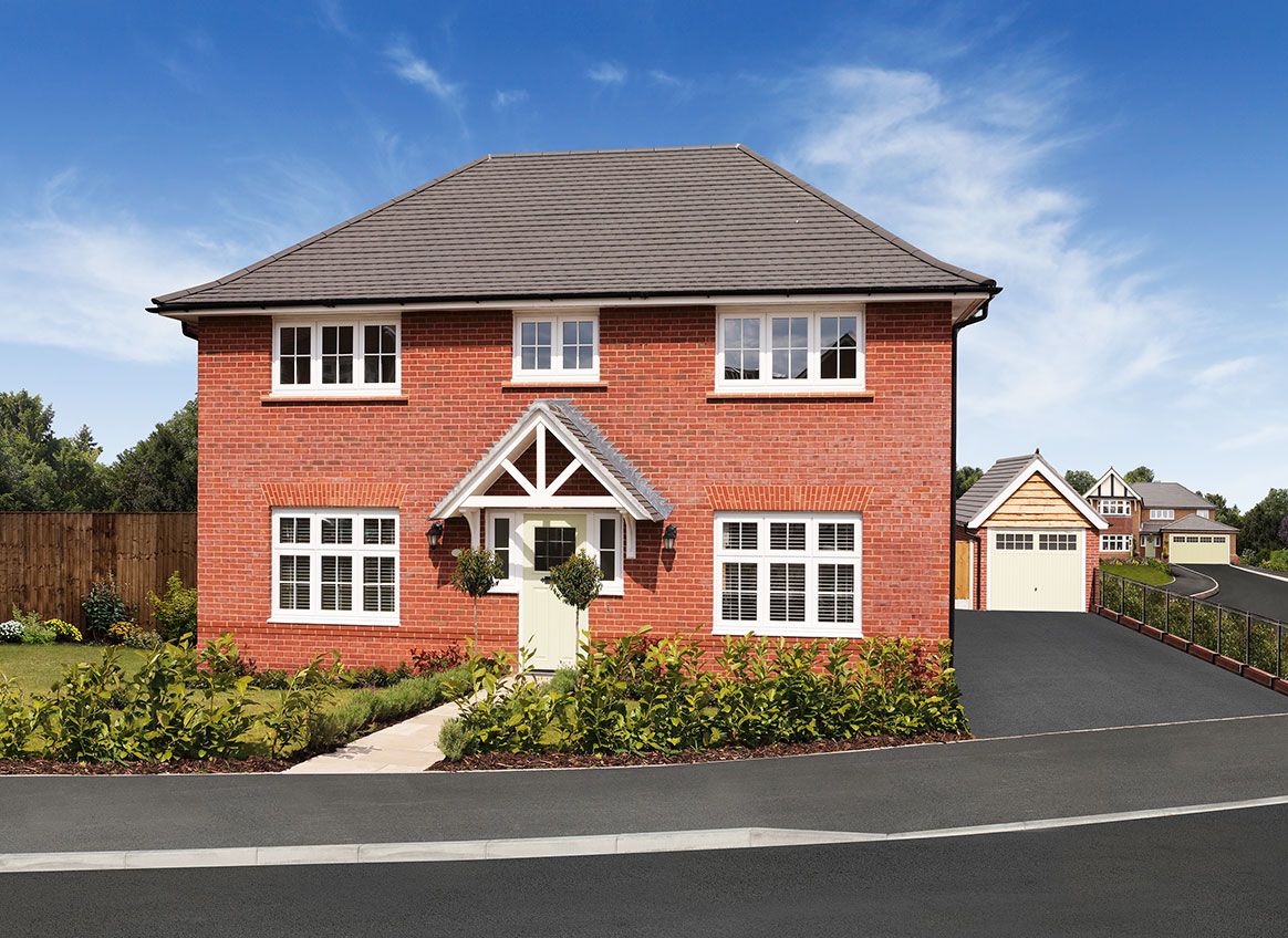New home, 4 bed detached house for sale in "Harrogate" at Acacia Drive