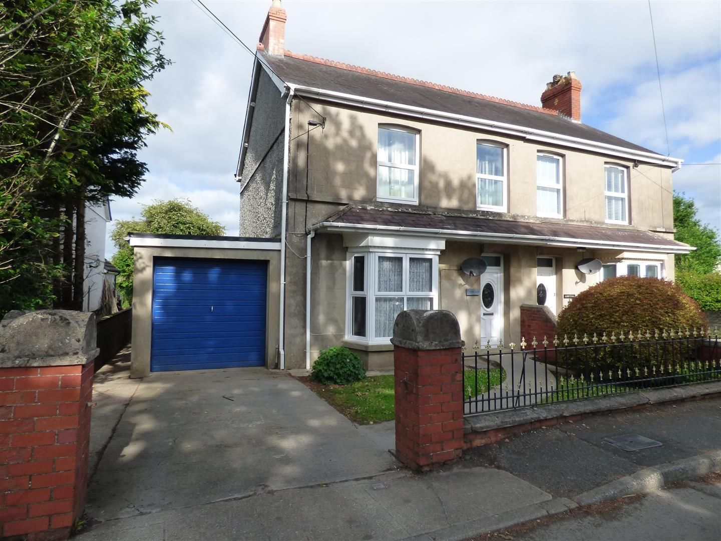 4 bed semidetached house for sale in Station Road, St. Clears