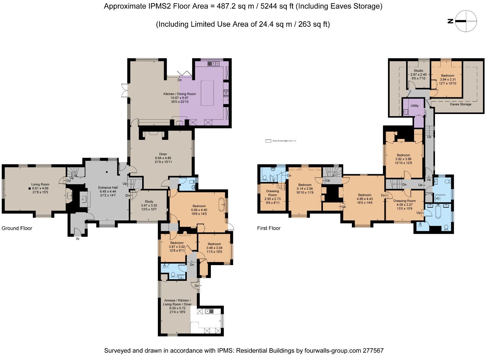 7 bed detached house to rent in Fulbrook Lane, Elstead, Godalming GU8