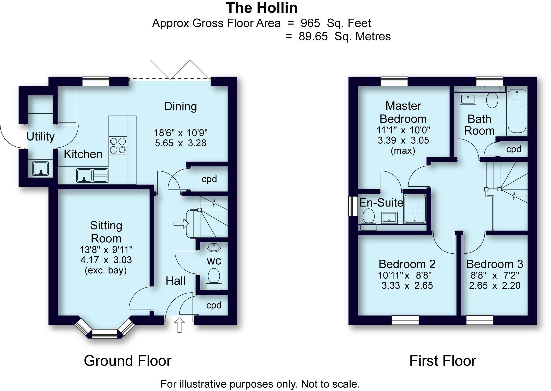 New home, 3 bed semidetached house for sale in 11 Millfield End