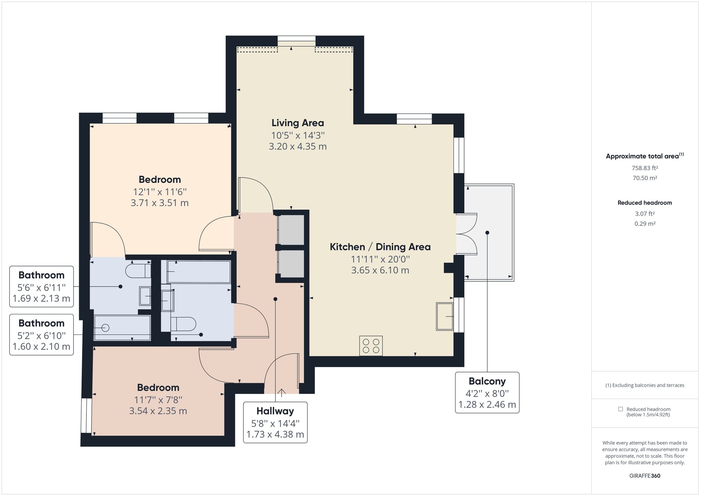 2 bed flat for sale in Hay Street, Steeple Morden, Royston