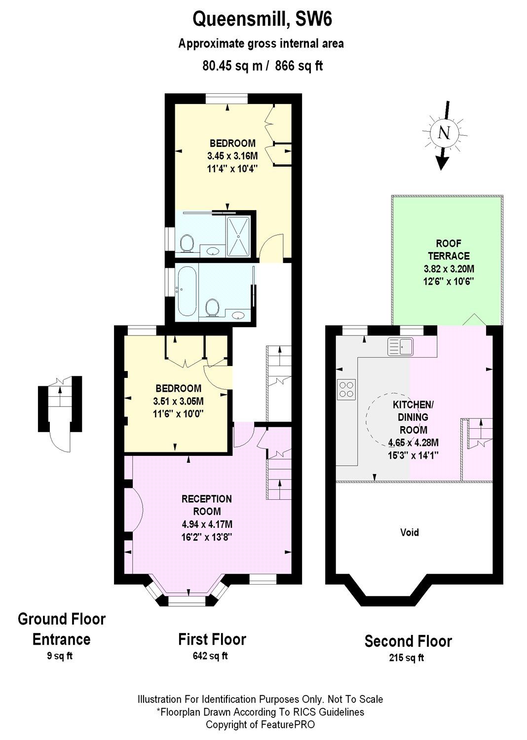 2 bed flat to rent in Queensmill Road, Fulham, London SW6 Zoopla