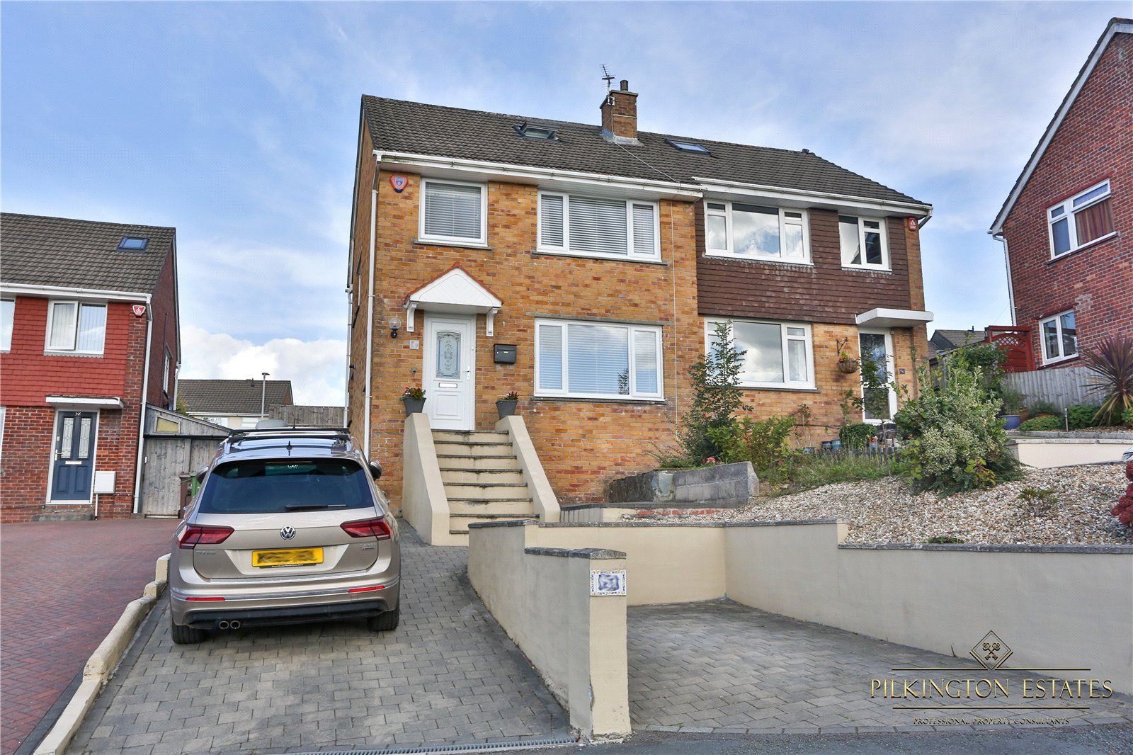 4 bed semidetached house for sale in Highclere Gardens, Plymouth PL6