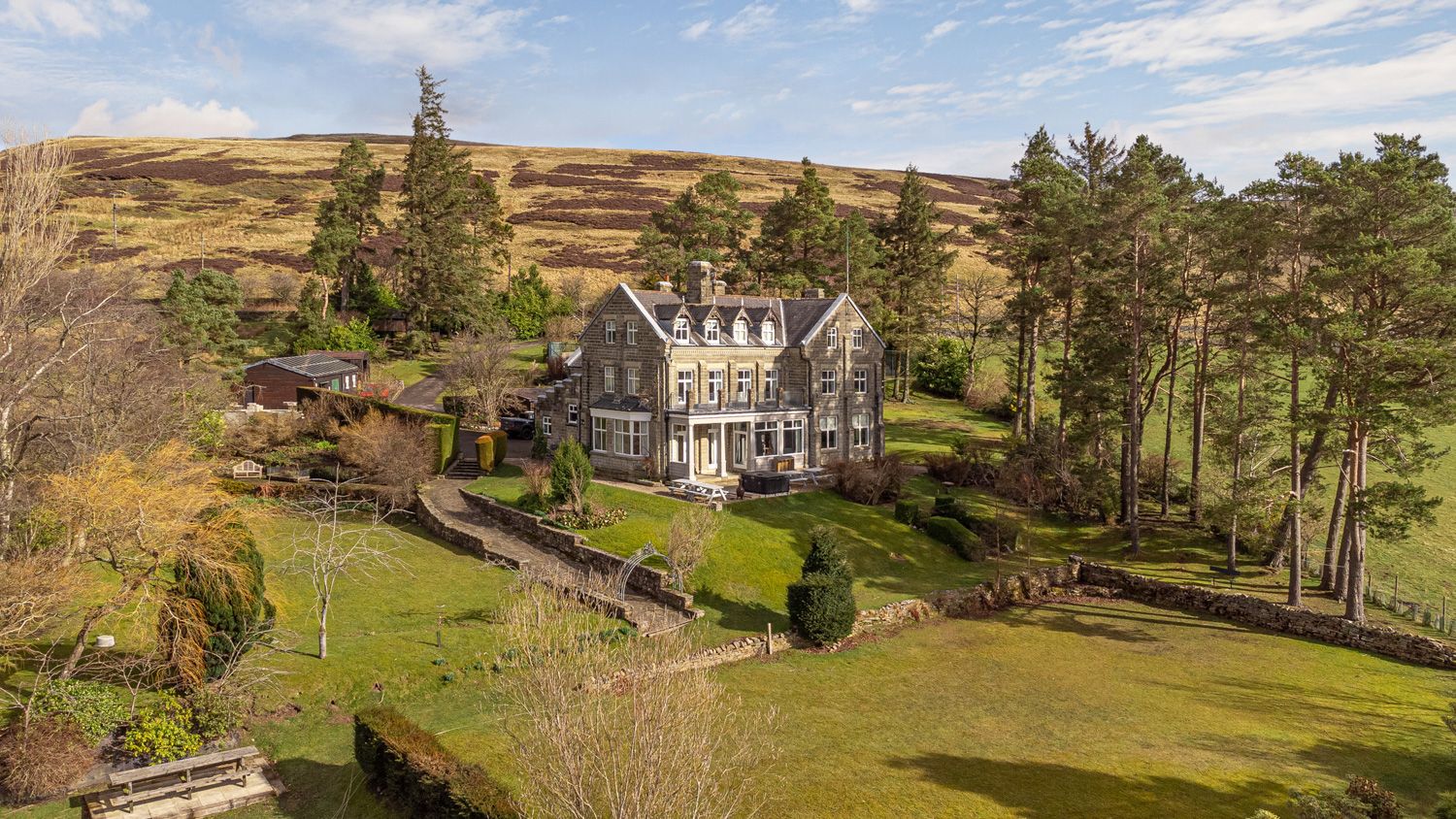 10 bed country house for sale in Heatherbrae, Snaisgill Road, Middleton