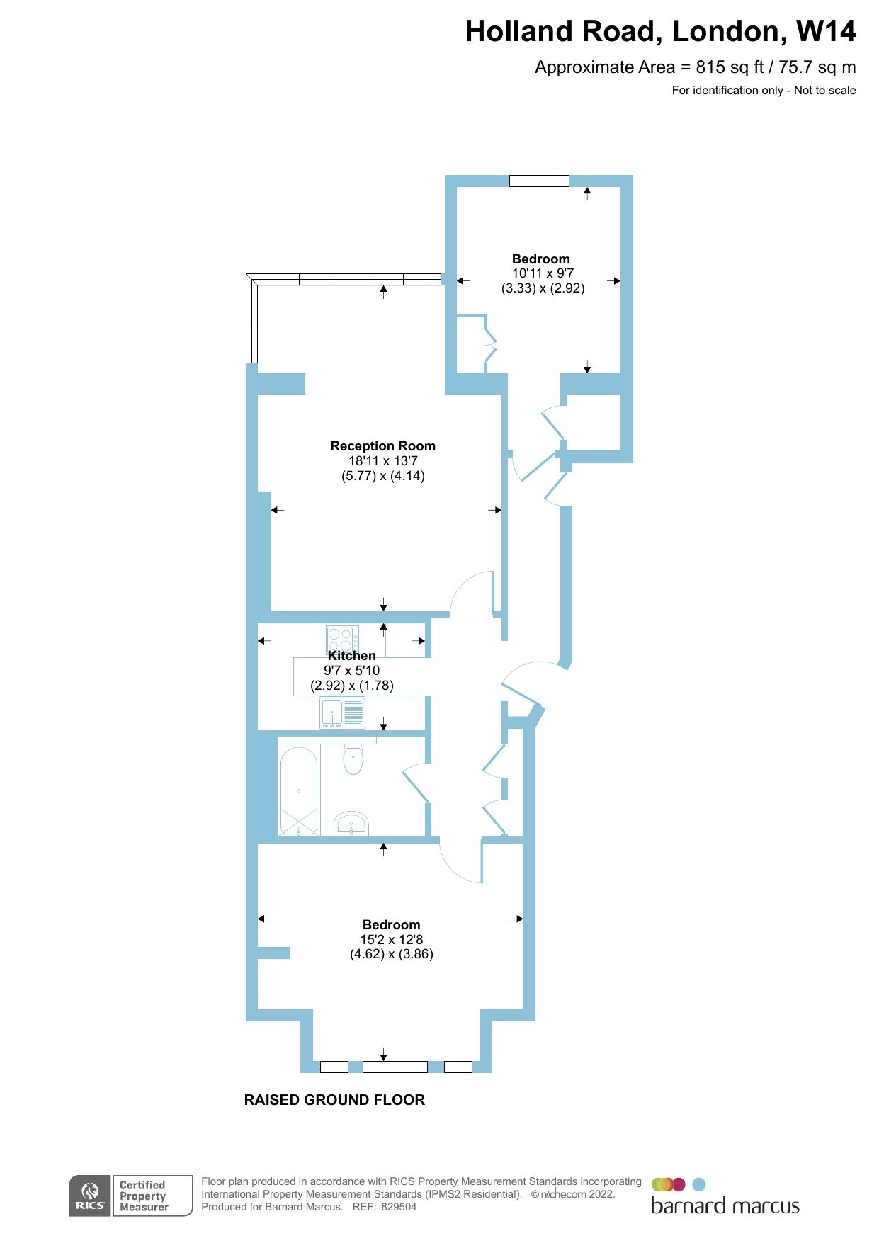 2 bed flat for sale in Holland Road, London W14 - Zoopla