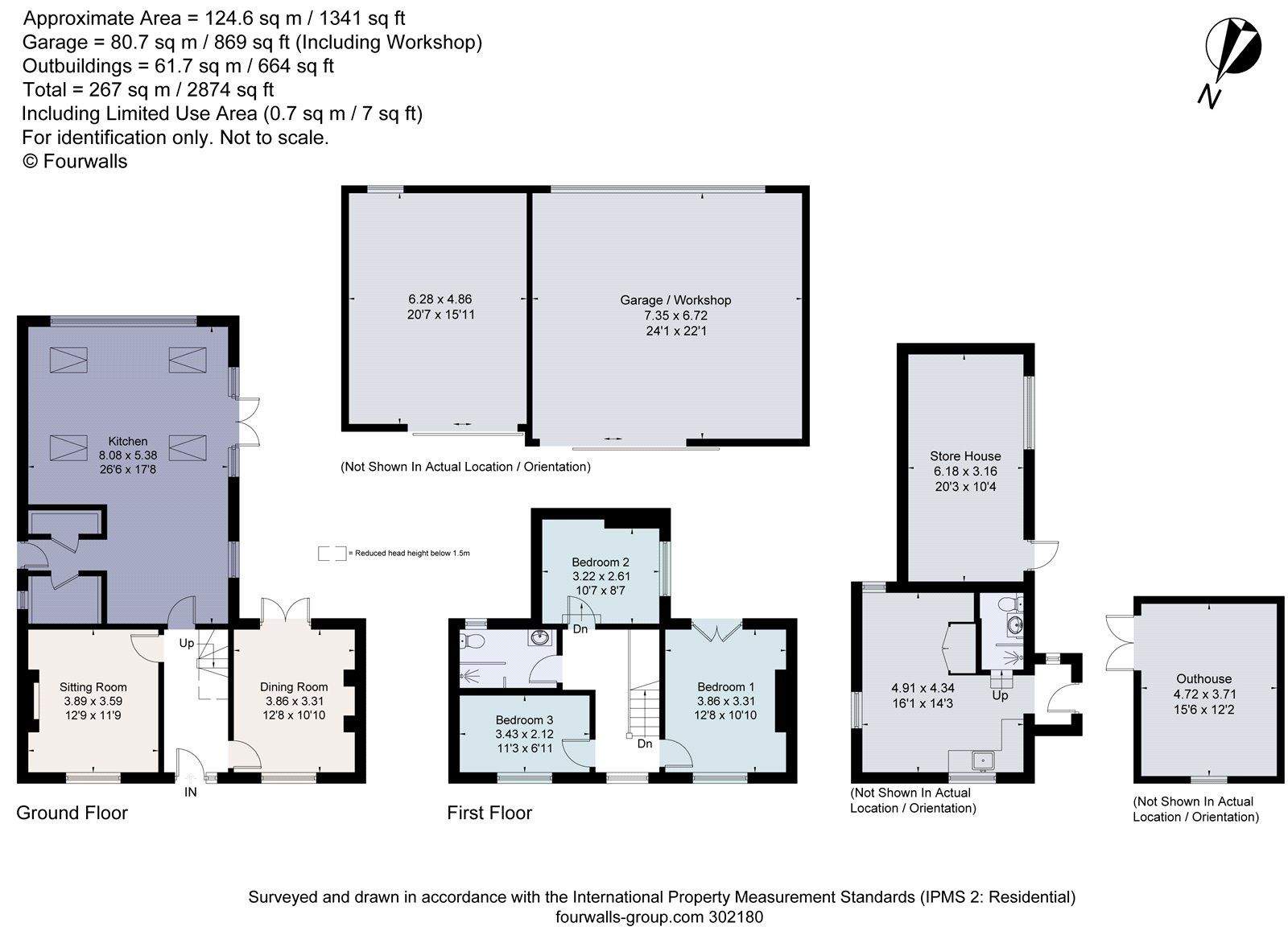 3 bed detached house for sale in Starkey Lane, Northop, Mold, Clwyd CH7