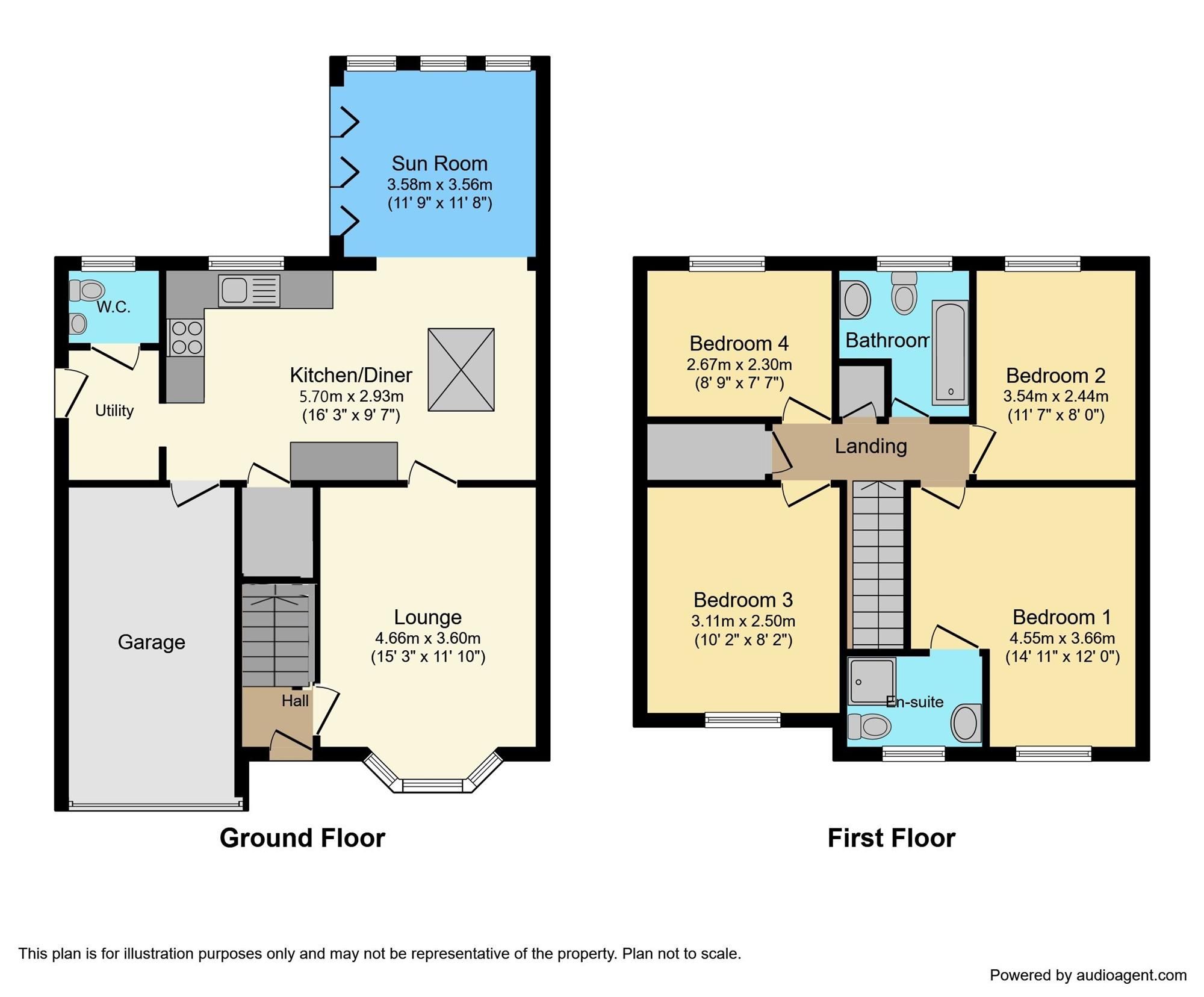 4 bed detached house for sale in Calder Road, Lincoln LN5 Zoopla
