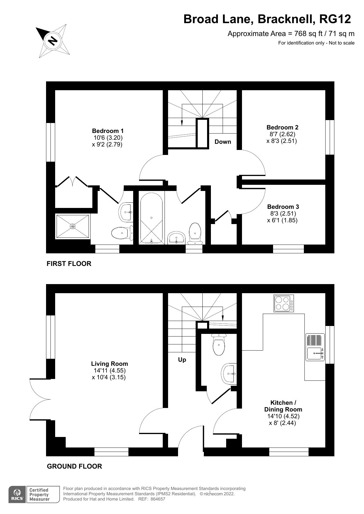 3 bed end terrace house for sale in Tangmere Mews, Broad Lane, Bracknell, Berkshire RG12 Zoopla