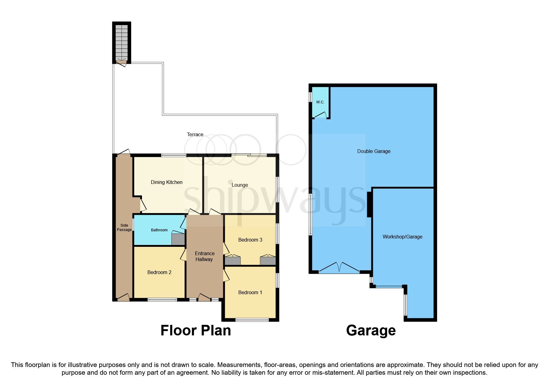 3 bed detached bungalow for sale in Swan Street, Wollaston, Stourbridge