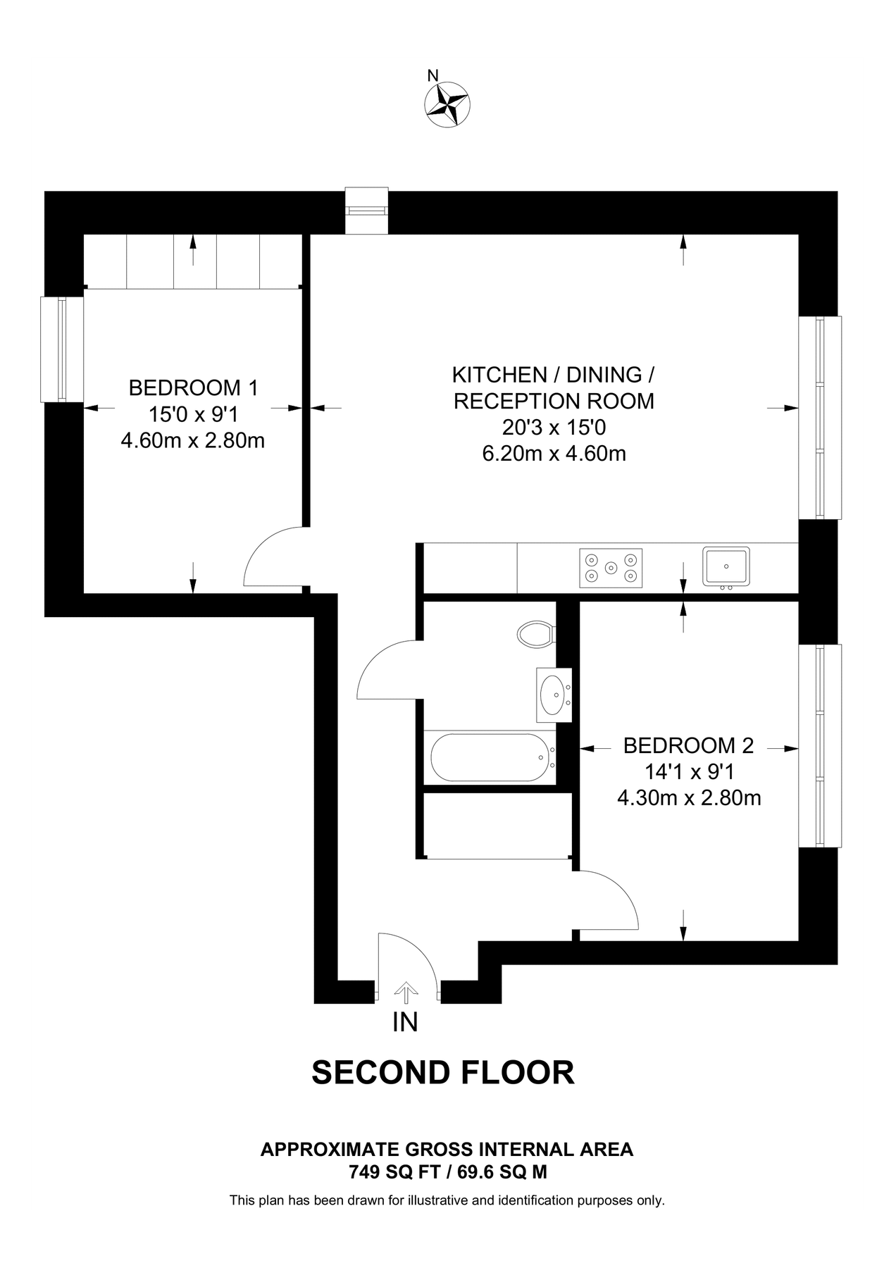 New home, 2 bed flat for sale in Vabel Haverstock, Chalk Farm NW3 Zoopla