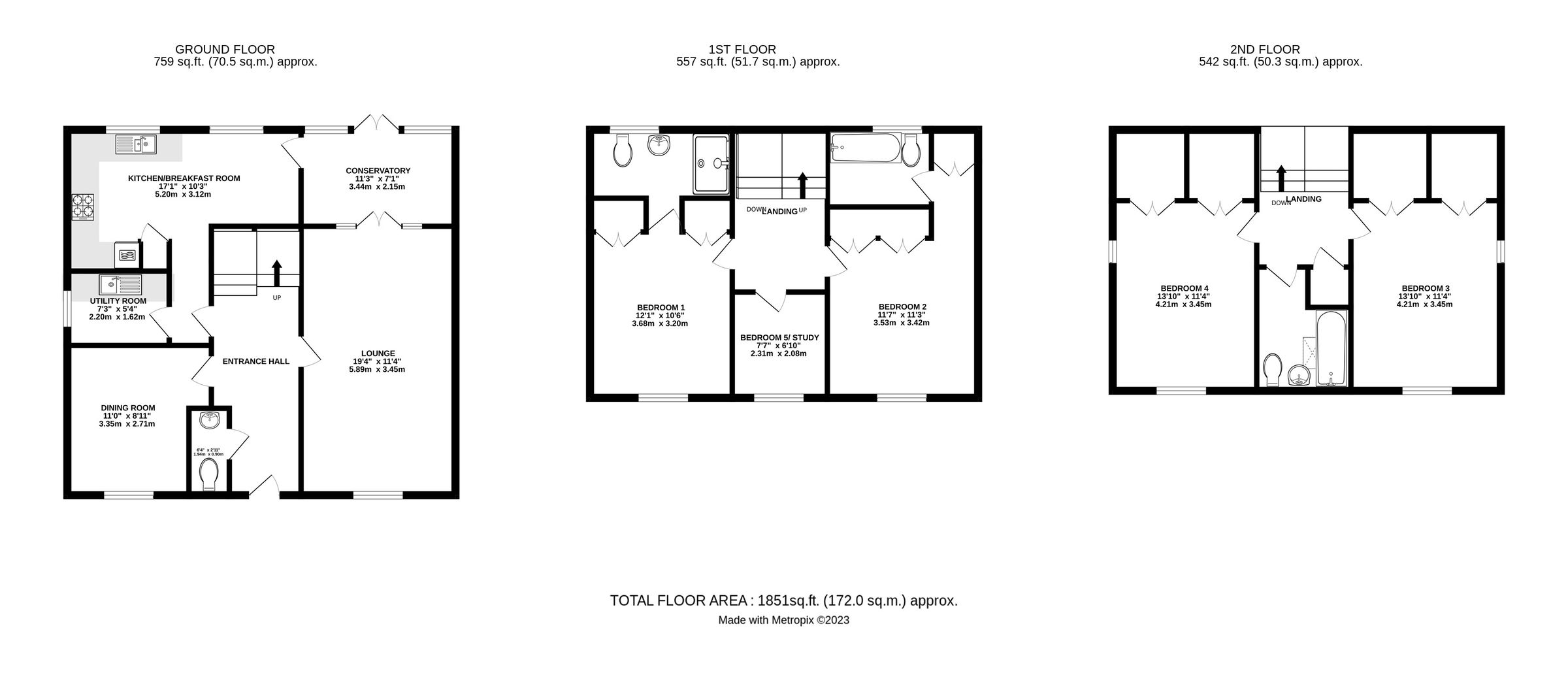 5 bed detached house for sale in Henry Fletcher Close, Bramley Green