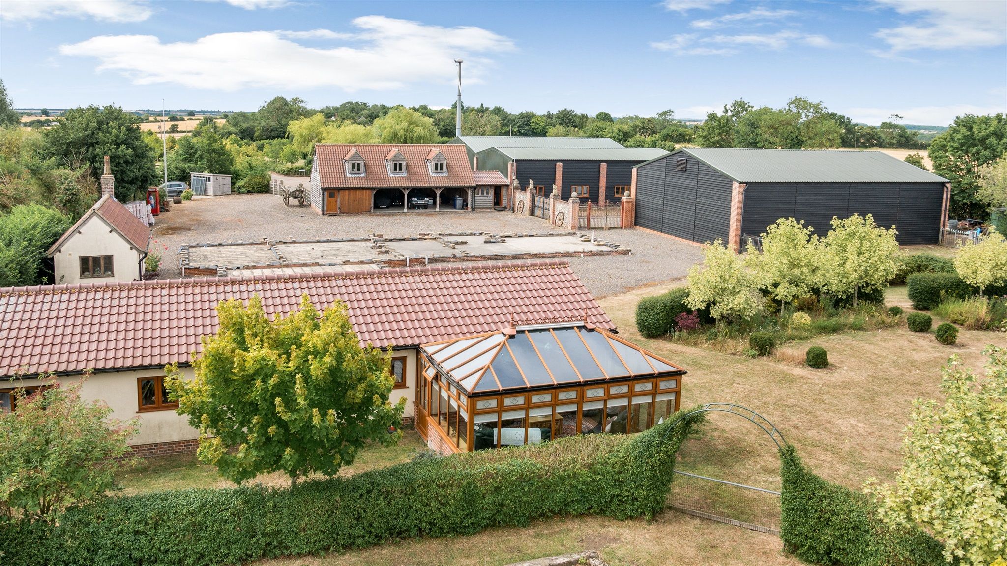 5 bed detached house for sale in Ashfield Green, Wickhambrook