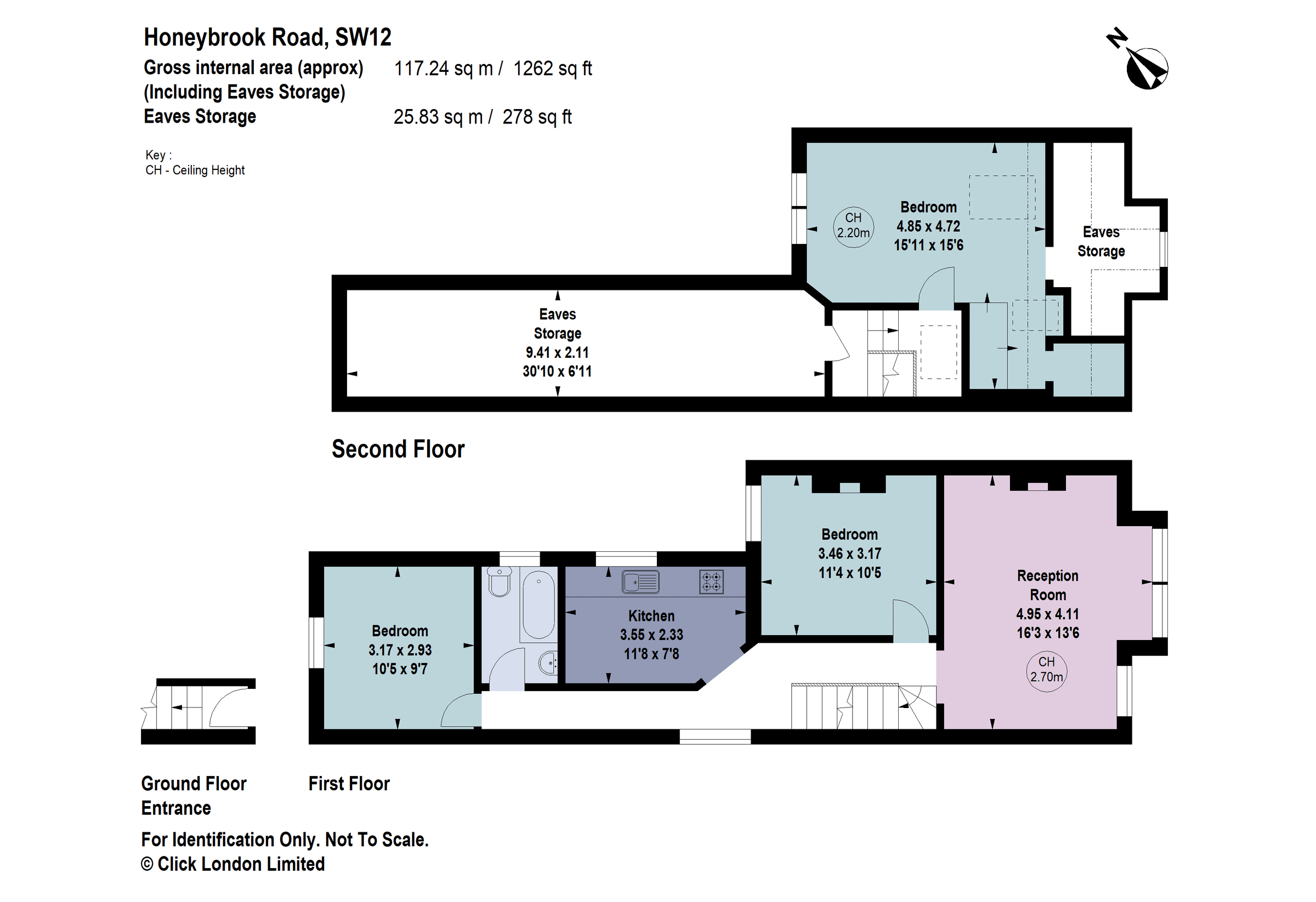 3 bed for sale in Honeybrook Road, London SW12 Zoopla