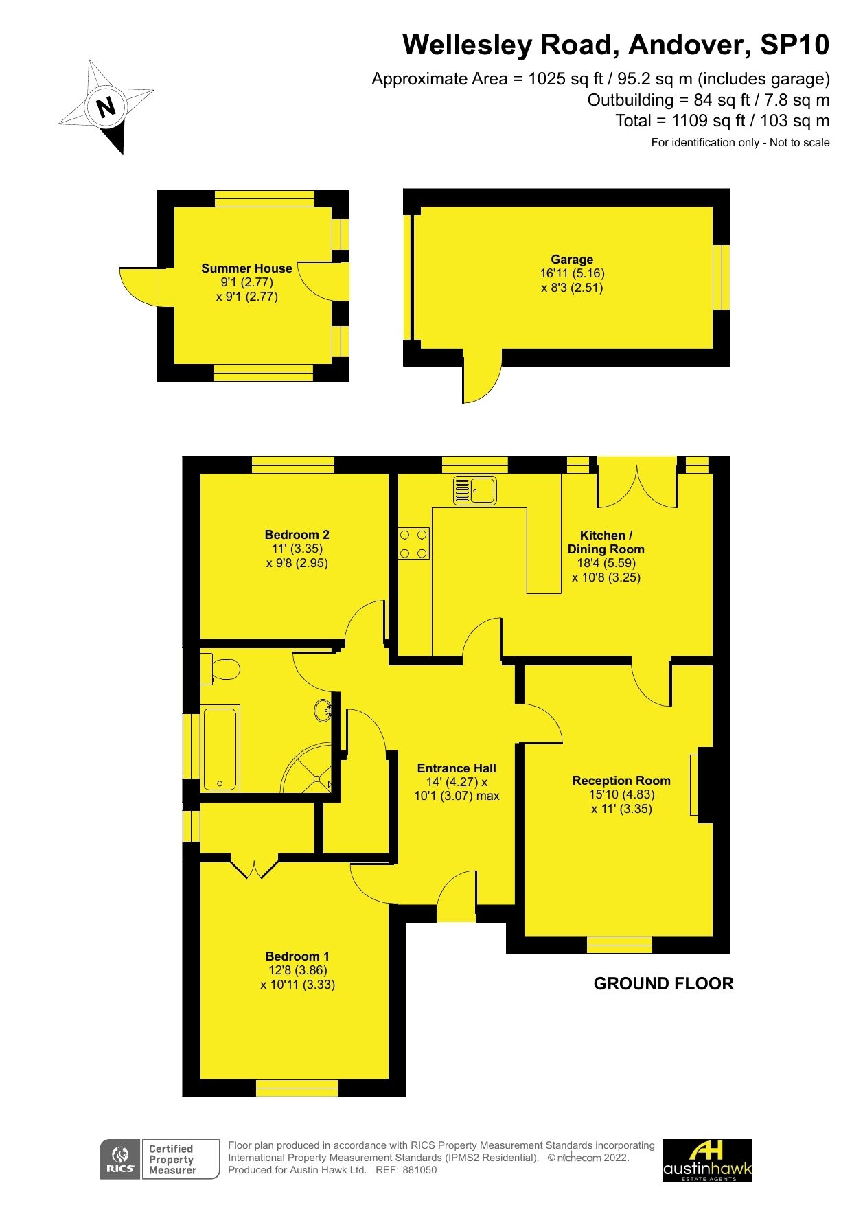 2 bed bungalow for sale in Wellesley Road, Andover SP10 Zoopla