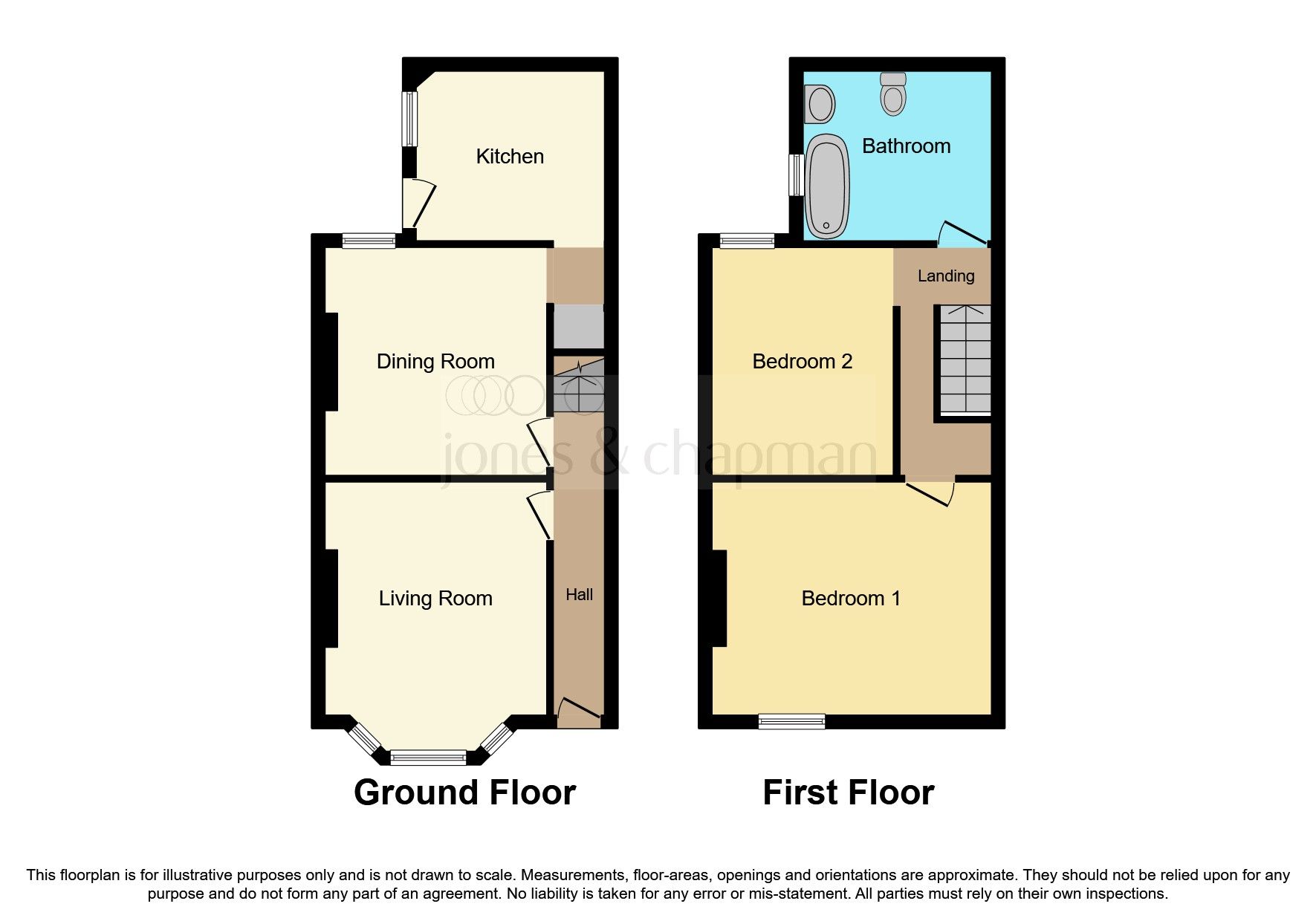 2 bed terraced house for sale in Argyle Street South, Tranmere