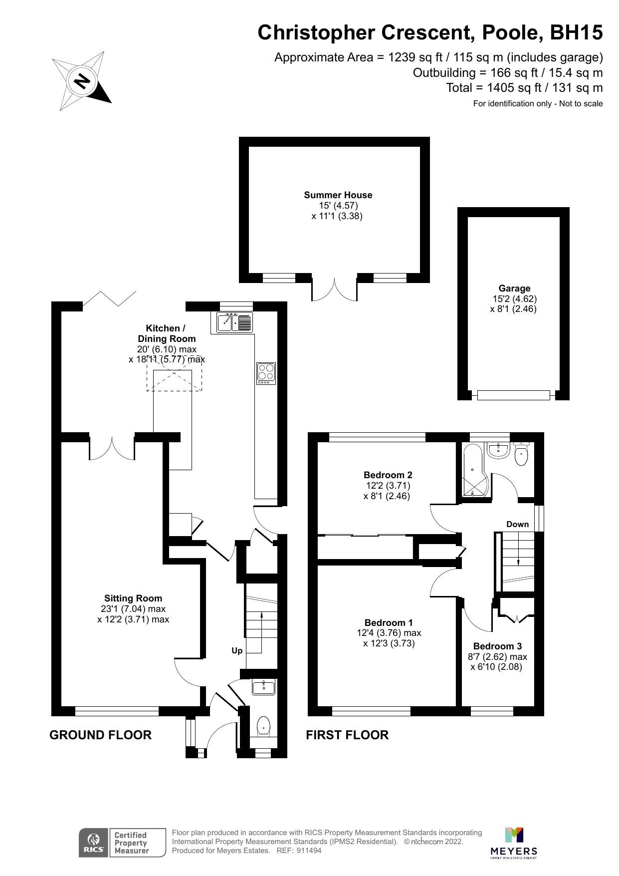 3 bed semidetached house for sale in Christopher Crescent