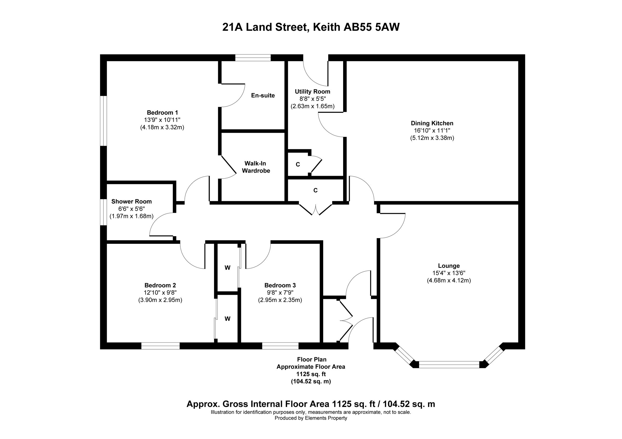 3 bed detached house for sale in A Land Street, Keith, Banffshire AB55 Zoopla